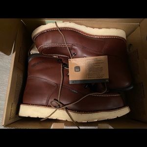 Red wing 6 inch moc toe